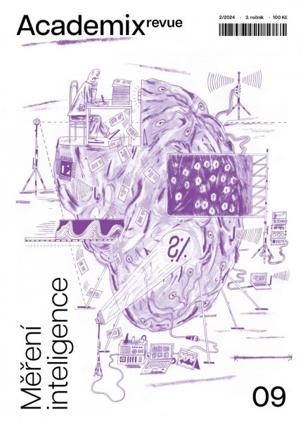 obálka časopisu ACADEMIX (09) 2/2024 Měření inteligence (elektronické)