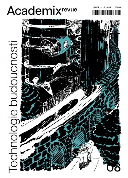 obálka časopisu ACADEMIX (08) 1/2024 Technologie budoucnosti (elektronické)