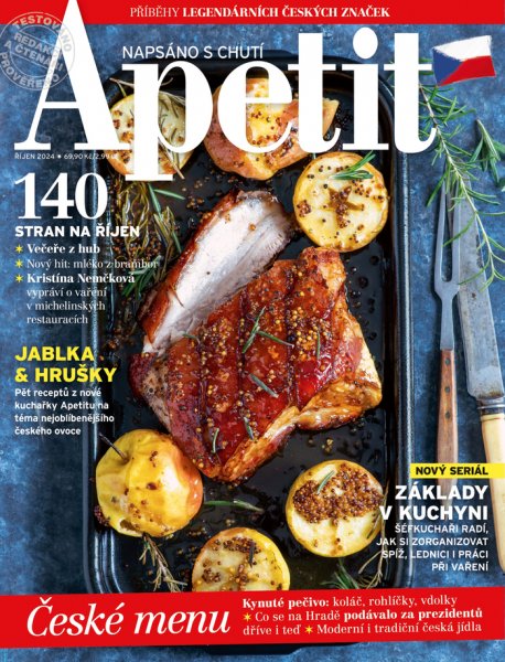 obálka časopisu Apetit 10/2024