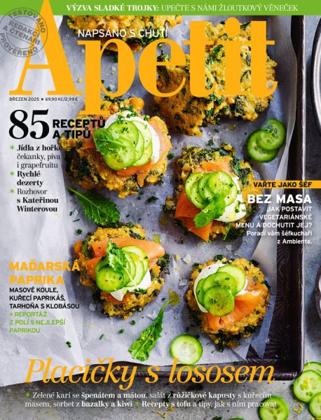 obálka časopisu Apetit 3/2025