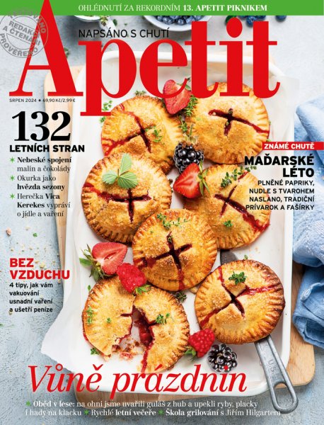 obálka časopisu Apetit 8/2024