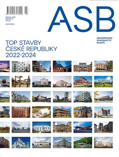 obálka časopisu ASB speciál 50 top staveb/2025