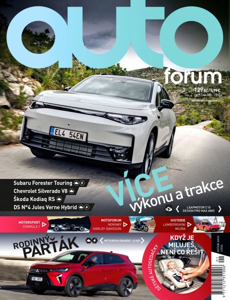 obálka časopisu Autoforum 1/2026