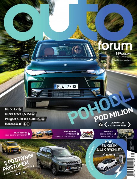 obálka časopisu Autoforum 5/2025