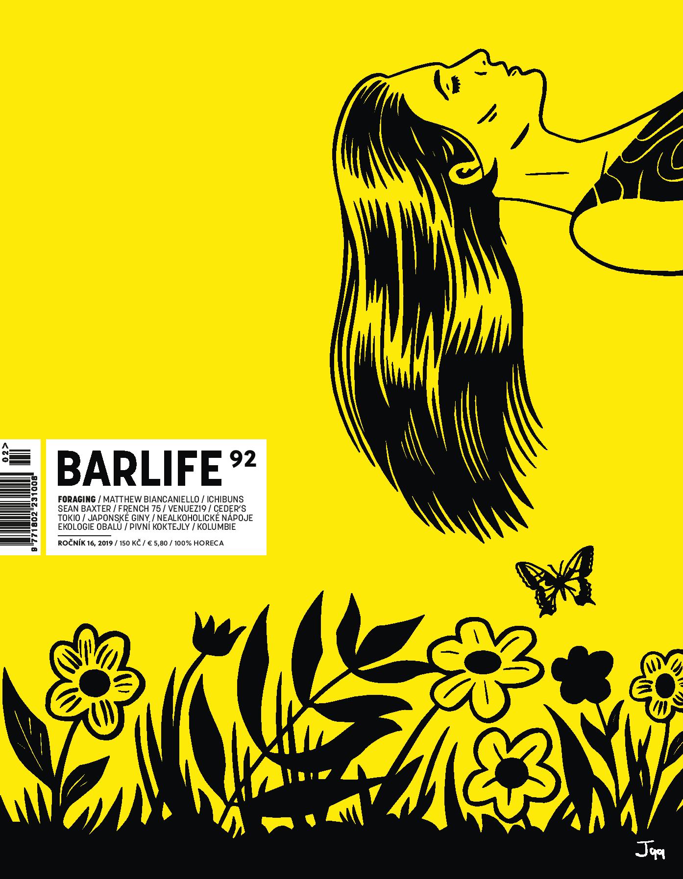 obálka časopisu Barlife 92/2019