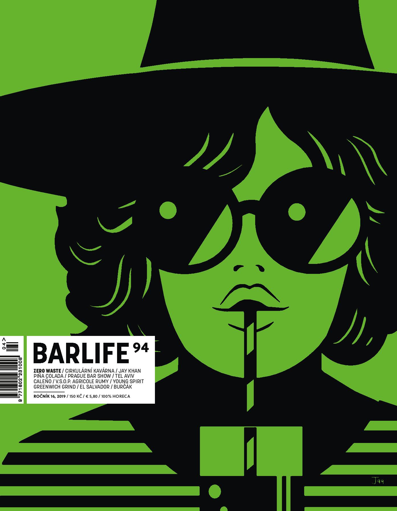 obálka časopisu Barlife 94/2019