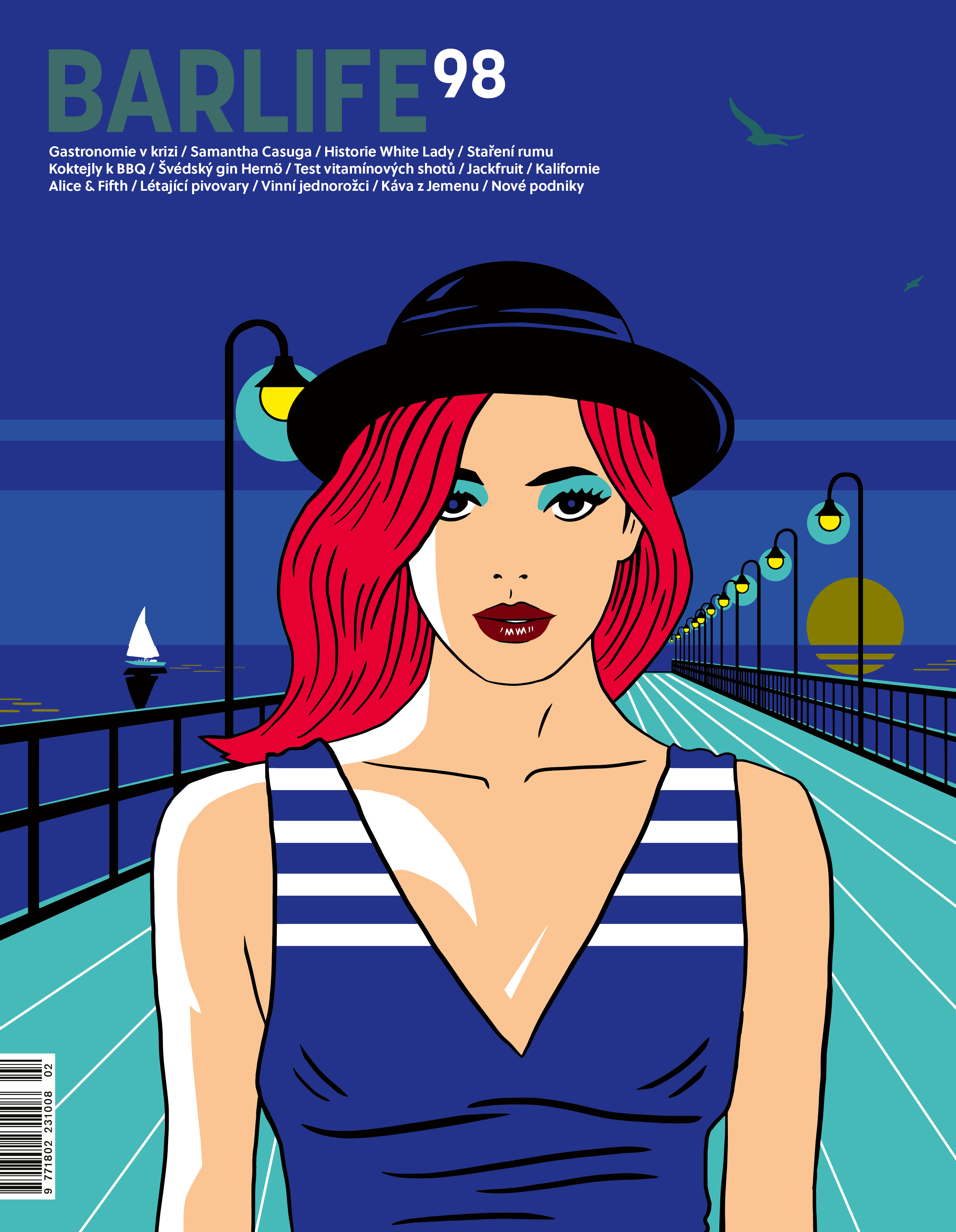 obálka časopisu Barlife 98/2020