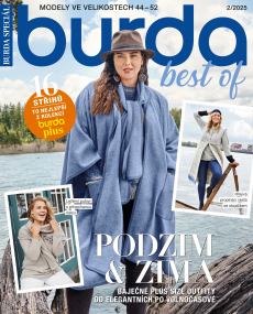obálka časopisu Burda Best of Plus 2/2025