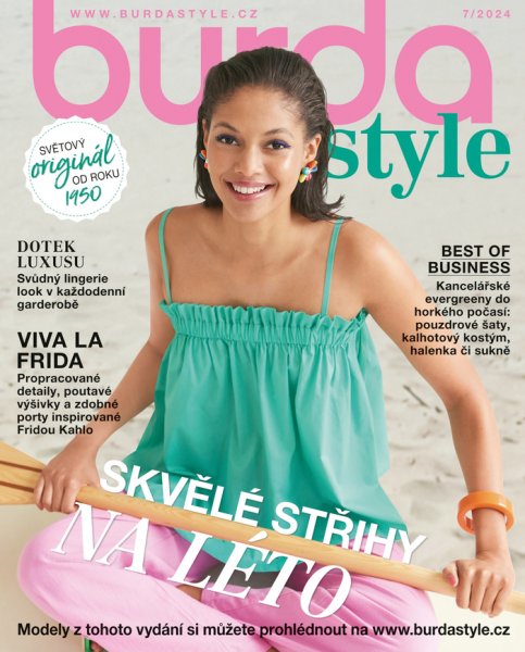 obálka časopisu Burda Style 7/2024