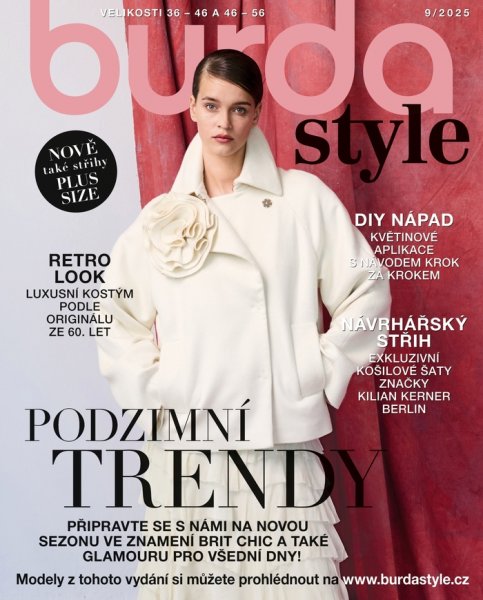 obálka časopisu Burda Style 9/2025