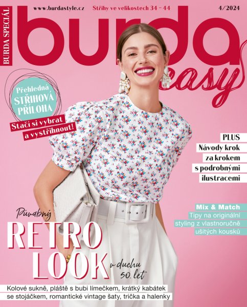 obálka časopisu Burda Style speciál Burda speciál 11/2024 – Easy 4/2024