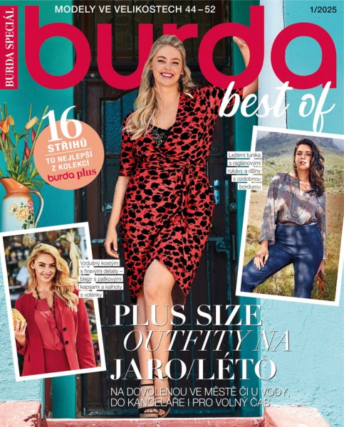obálka časopisu Burda Style speciál Burda speciál 02/2025 – Burda Best of Plus 1/25