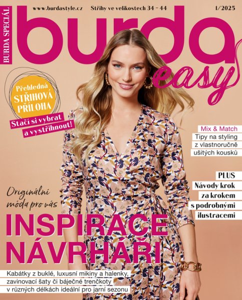 obálka časopisu Burda Style speciál Burda speciál 03/2025 – Easy 1/2025