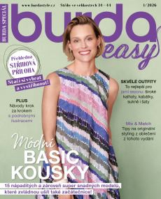 obálka časopisu Burda Style speciál Burda speciál 2026/02 – Easy 2026/01
