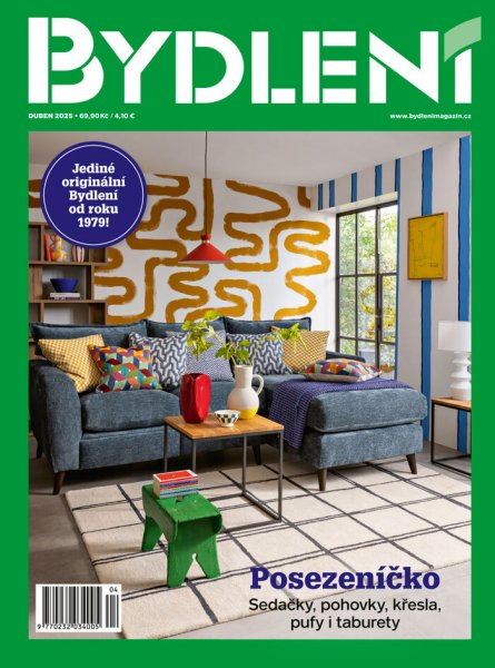 obálka časopisu Bydlení 4/2025