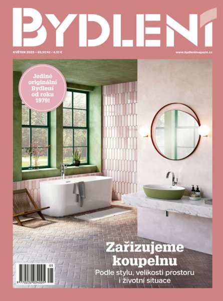 obálka časopisu Bydlení 5/2025