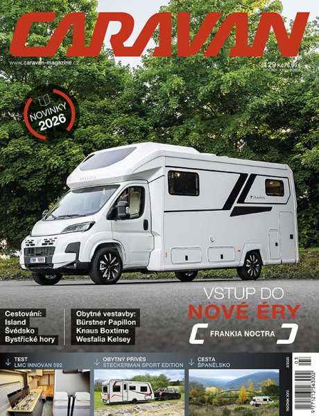 obálka časopisu Caravan Magazine 3/2025