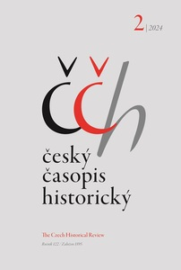 obálka časopisu Český časopis historický 2/2024