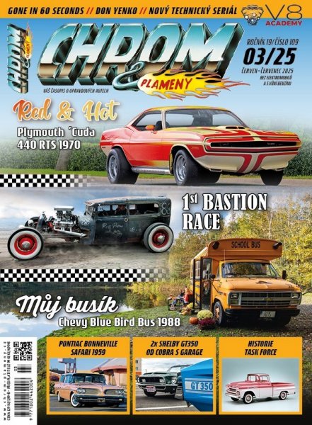 obálka časopisu Chrom & Plameny 3/2025
