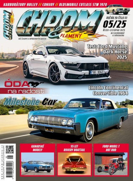 obálka časopisu Chrom & Plameny 5/2025