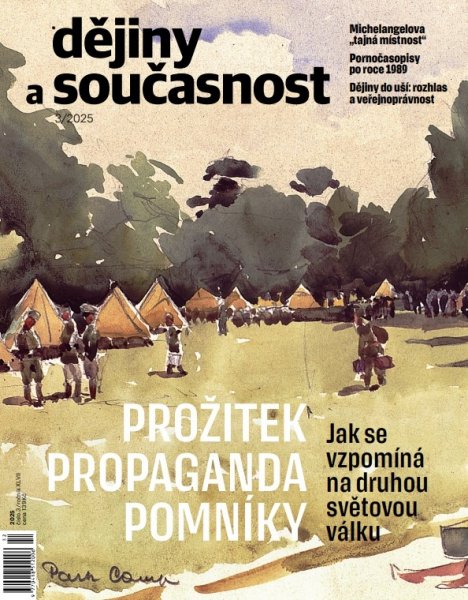 obálka časopisu Dějiny a současnost 3/2025