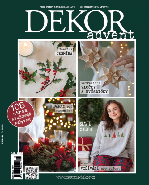 obálka časopisu Dekor 5/2025