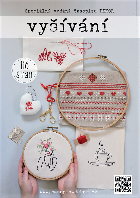 obálka časopisu Dekor speciál Vyšívání