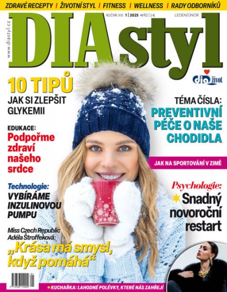 obálka časopisu DIAstyl 1/2025