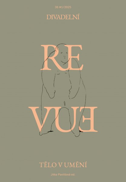 obálka časopisu Divadelní revue 1/2025