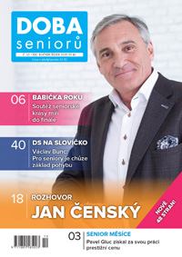 obálka časopisu Doba seniorů 10/2025