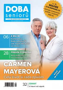 obálka časopisu Doba seniorů 4/2025