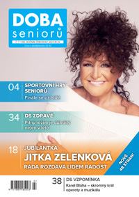 obálka časopisu Doba seniorů 7/2025