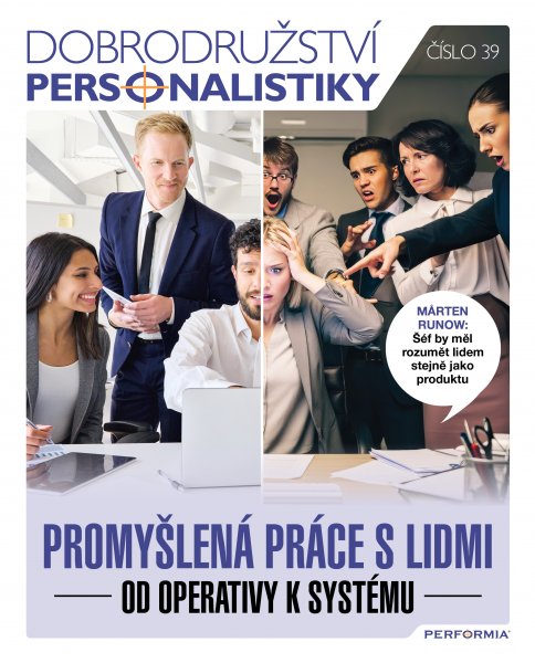obálka časopisu Dobrodružství Personalistiky 39/2025