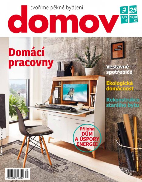 obálka časopisu Domov 3/2025