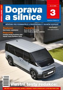 obálka časopisu Doprava a silnice 3/2025