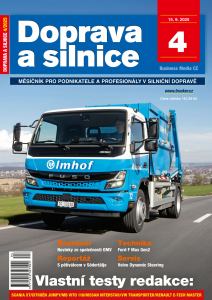 obálka časopisu Doprava a silnice 4/2025