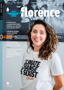 obálka časopisu Florence  4/2025