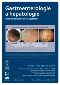 obálka časopisu Gastroenterologie a hepatologie  3/2024