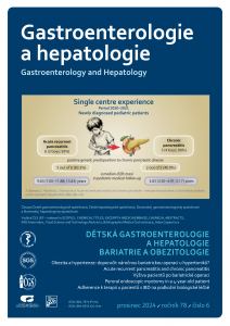 obálka časopisu Gastroenterologie a hepatologie  6/2024 + přílohy