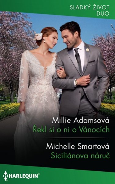 Řekl si o ni o Vánocích (Millie Adamsová) - Maren vždy toužila být princeznou... ale bez prince! A náhle má hrad – jako princezna –, své útočiště... ale k tomu i hradního pána! 
A nejenom to! 
Pro Acasta se to, že získal Mareninu ruku, stalo zadostiučiněním a věcí cti. Jenže až postupně mu začíná docházet, že získal mnohem, mnohem víc! 
 
Sicilianova náruč (Michelle Smartová) - Ne že by byl Pepe hrdý na to, jak získal od Cary to, co chtěl. Ale, účel světí prostředky! A navíc to, co potřeboval získat, bylo okořeněno vášní, kterou s ním rudovlasá kráska sdílela. Ale líbilo se jim to oběma, tak proč si tím lámat hlavu? 
Jenže o čtyři měsíce později náhle vše vypadá jinak. A rozmarnému Sicilanovi se má život převrátit od základů! 
 
 
Kat. číslo: 410 I 03/26  
Rozsah: 320 stran  
Cena: 150 Kč  
Cena pro vás: 139 Kč