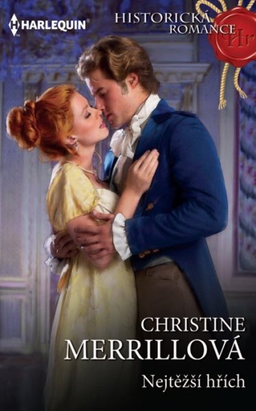 Nejtěžší hřích (Christine Merrillová) - Nespravedlivý osud rozdělil dva bratry v útlém dětství. Jednomu přisoudil roli ctnostného vévody ze St Aldriku, zatímco Sam coby trpěný chráněnec bez původu musel v adoptivní rodině dokázat svou cenu studiem lékařství a odvážnými činy na válečných lodích. Na moře jej však vyhnala především zdánlivě hříšná láska k nevlastní sestře lady Evelyn. Její kouzlo nakonec svede bratry po dlouhých letech dohromady a Evelyn se tak musí rozhodnout mezi světcem St Aldrikem a hříšníkem Samem. Konečné rozuzlení se však neobejde bez pořádného skandálu... 
 
 
Kat. číslo: 674 W 04/26  
Rozsah: 272 stran  
Cena: 150 Kč  
Cena pro vás: 139 Kč