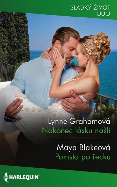 Nakonec lásku našli (Lynne Grahamová) - Scarlett Aristidea stále fascinovala! Byla totiž jediná žena, která od něj kdy odešla! A když ji po dvou letech uviděl – na vzpomínkovém setkání za jejího zesnulého manžela!, uvědomil si, že ji pořád chce. Nebo se alespoň chce dozvědět, proč od něj odešla! 
Scarlett na Aristidea nikdy nezapomněla. Jak by taky mohla? Vždyť doma měla hned dvě jeho miniaturní kopie... o kterých neměl Aristide ani ponětí! 
 
Pomsta po řecku (Maya Blakeová) - Aby měl Theův plán úspěch, je třeba využít každý prostředek! 
Inez si nikdy nemyslela, že by její otec byl hodný člověk. Přesto se rozhodla pomáhat mu při budování politické kariéry. Koneckonců měla za to získat svobodu! 
Jenže dříve, než se mohla dočkat svobody, stala se zajatkyní jednoho uhrančivého Řeka! 
 
 
Kat. číslo: 414 I 05/26  
Rozsah: 320 stran  
Cena: 150 Kč  
Cena pro vás: 139 Kč