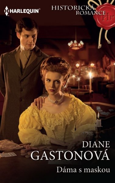 Dáma s maskou (Diane Gastonová) - Rhys doufá, že se jeho nově otevřená herna stane senzací. Velkým lákadlem, díky němuž se mají ke karetním stolkům hrnout pánové i dámy z celého Londýna, je možnost hrát zde s obličejem skrytým pod škraboškou, a tedy inkognito. Nejde mu v prvé řadě o zisk, chce pouze dokázat sám sobě a především otci, který se k němu neznal, že dokáže být nejlepší ve všem, do čeho se pustí. A to nejen na válečných polích, kterých si prošel víc než dost. 
Osud mu však nečekaně postaví do cesty nástrahu v podobě tajemné dámy s maskou. Třebaže dobrá pověst obou je tím dána v sázku, nedokáže neznámé odolat a ona jemu také ne. Změní nakonec maskovaná dáma běh jeho života? 
 
 
Kat. číslo: 676 W 05/26  
Rozsah: 272 stran  
Cena: 150 Kč  
Cena pro vás: 139 Kč
