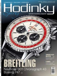 obálka časopisu Hodinky a šperky 1/2023