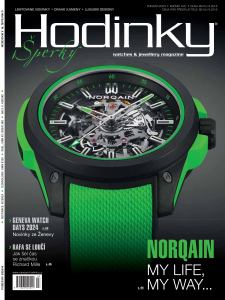 obálka časopisu Hodinky a šperky 3/2024