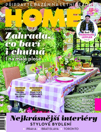 obálka časopisu HOME 5/2025