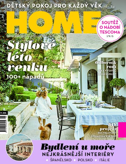 obálka časopisu HOME 8-9/2025