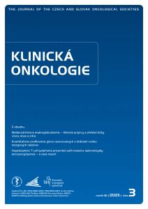 obálka časopisu Klinická onkologie  3/2023