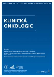 obálka časopisu Klinická onkologie  1/2024