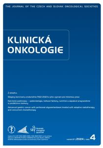obálka časopisu Klinická onkologie  4/2024